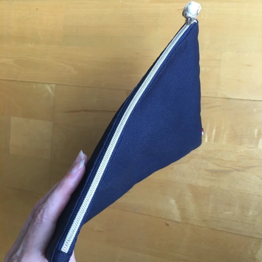 Tommy Hilfiger Anchor Travel, Make-Up Pouch, Navy Blue, Red